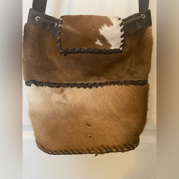 100% authentic cowhide handmade purse with long strap. - Picture 3 of 5